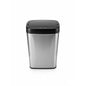Cos de Gunoi cu Senzor TouchSense Pro, Otel Inoxidabil, 30 Litri, Deschidere Automata cu Senzor de Miscare sau Butoane Touch, Inel Fixare Sac, 33x25x58 cm, Negru/Inox